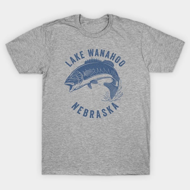 Lake Wanahoo Nebraska T-Shirt by Eureka Shirts